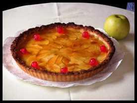 Tarta de manzana clasica 016 Como hacer crema pastelera