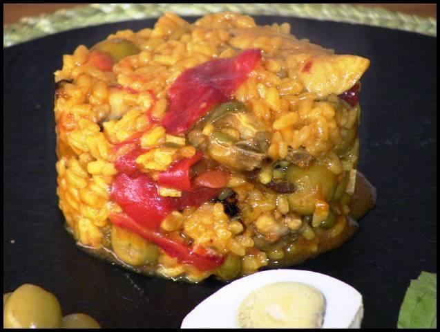 Arroz anti crisis 003 Hojaldre relleno con champiñón al ajillo