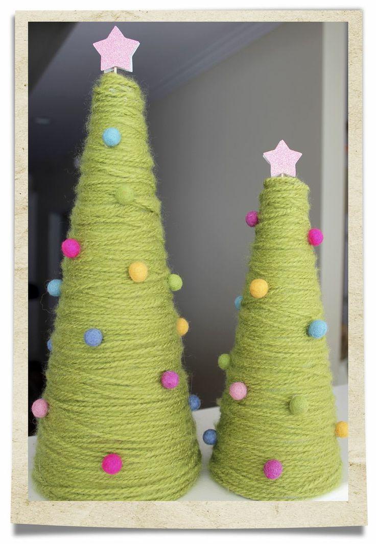 Christmas Yarn Tree