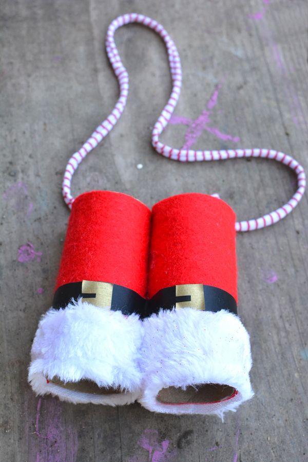 How to make your own Santa Claus Binoculars
