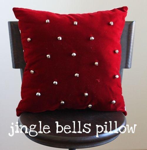 Jingle bell pillow So cute