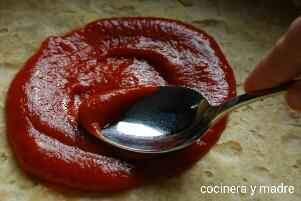 tomate en pastel de calabaza