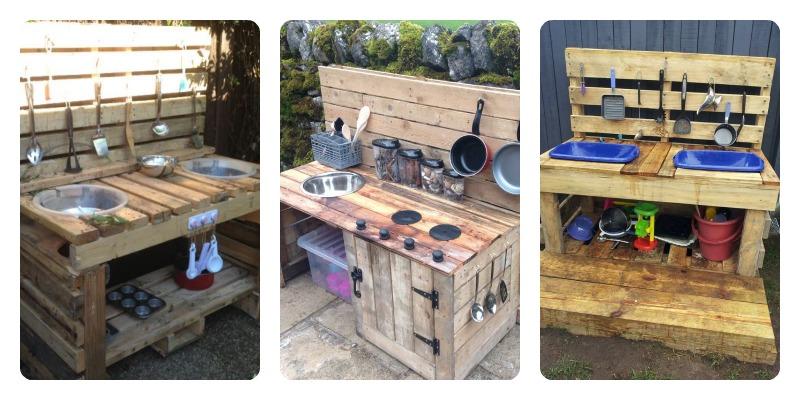 cocina para niños DIY