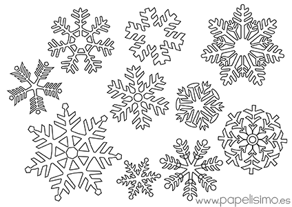 Featured image of post Copos De Nieve Para Imprimir Faciles P ginas para imprimir y colorear gratis de una gran variedad de temas que puedes imprimir y colorear