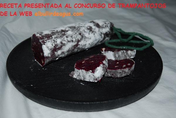 Salchichón ibérico para postres