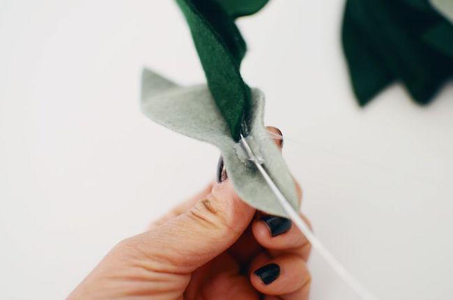 corona flores paso 1