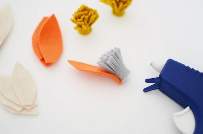 corona flores paso 3