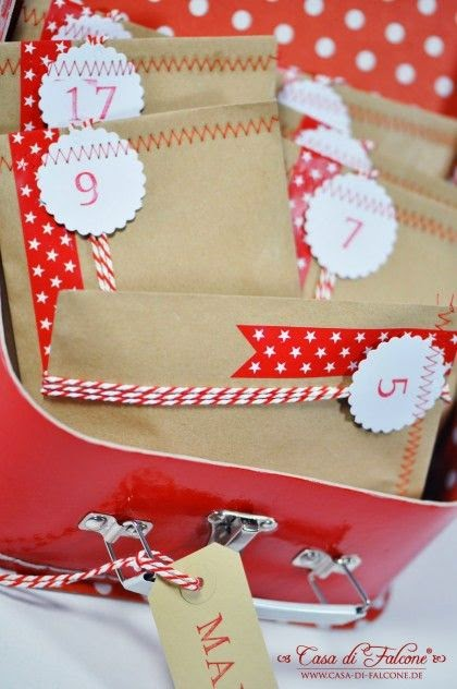 Calendarioo de Adviento con sobres