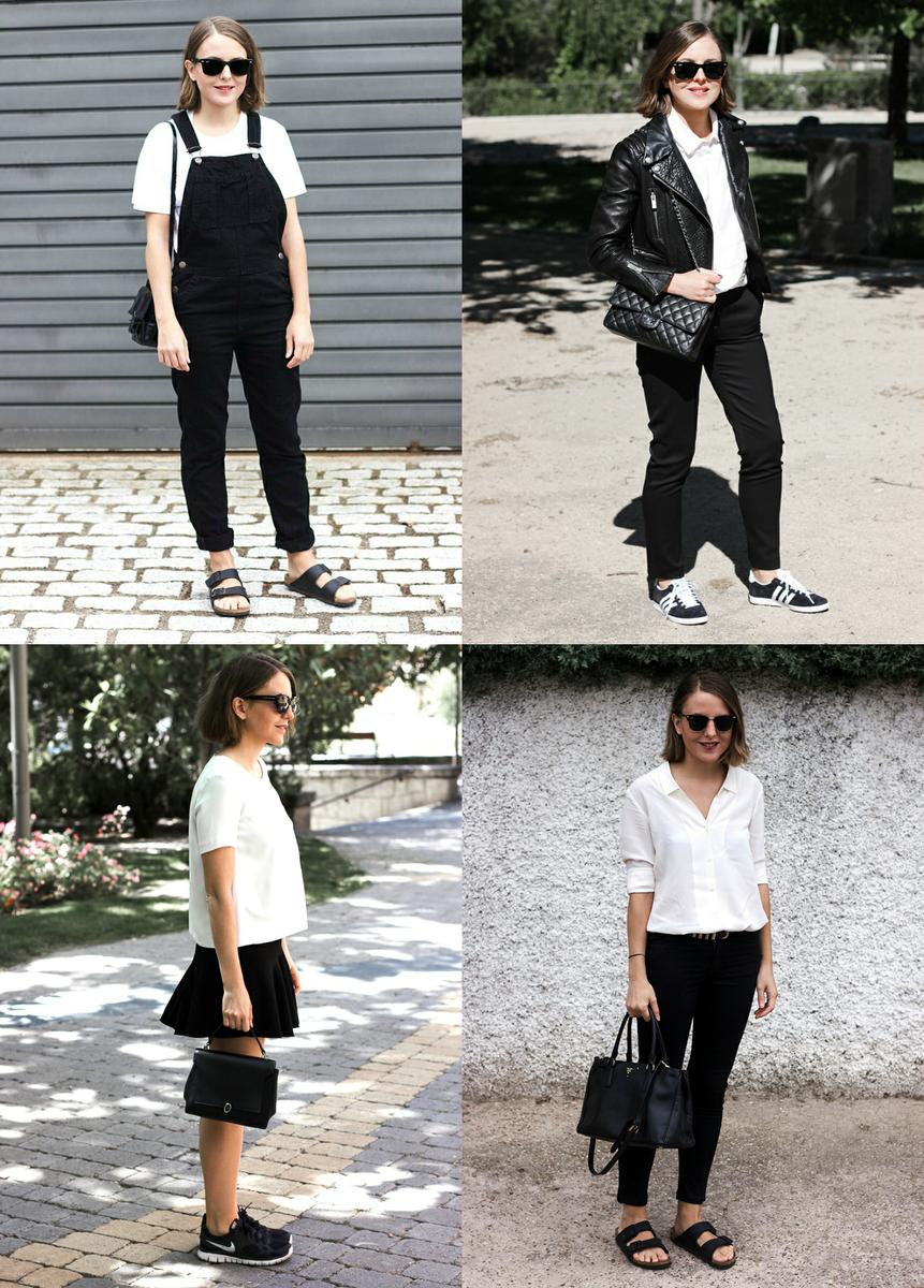 Trini | black and white outfits