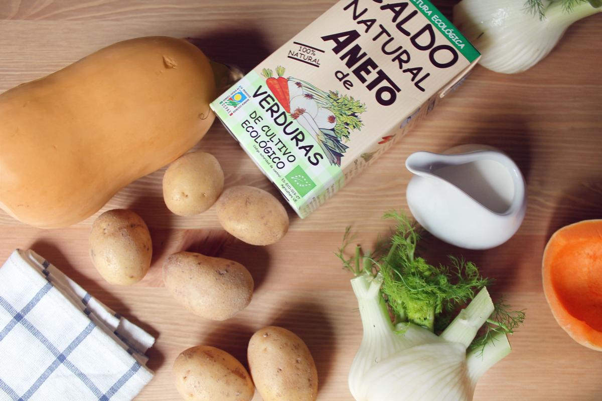 CREMA DE CALABAZA ANISADA INGREDIENTES