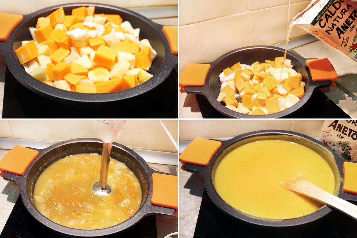 CREMA ANISADA DE CALABAZA_ PASO A PASO