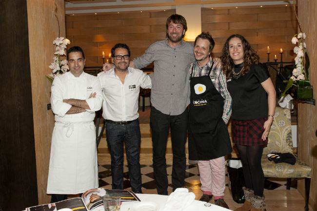 con julius Restaurante Santceloni #cenablogueros2014