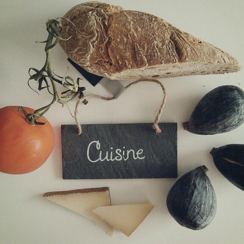 cartel pizarra cuisine maow