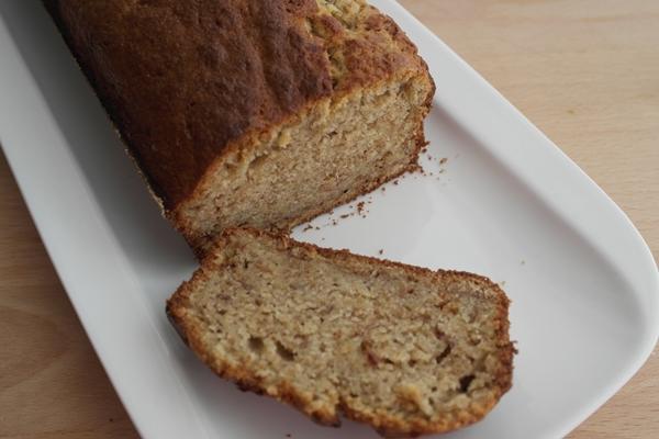 Banana bread, pan de plátano