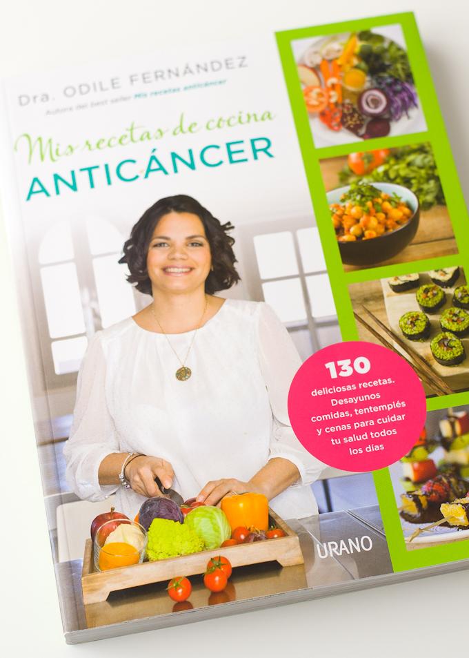 Libro Mis Recetas de Cocina Anticáncer de Odile Fernández | danzadefogones.com #danzadefogones