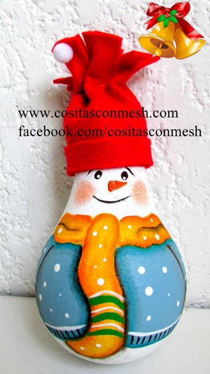 manualidades-adornos-navideños-reciclando