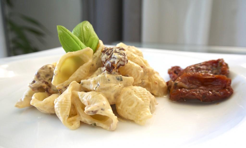 Receta Pasta tomates seco