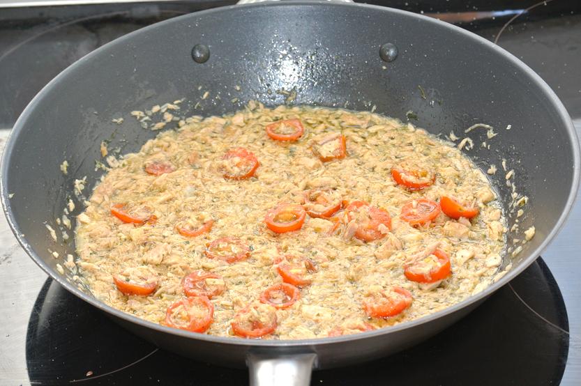 Receta de pasta con atún