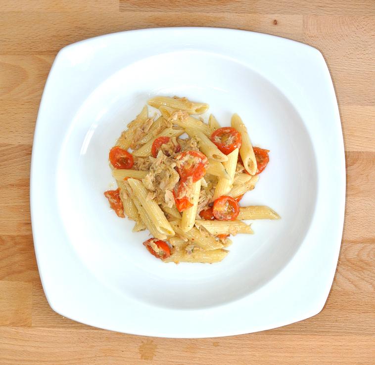 Receta de pasta con atún