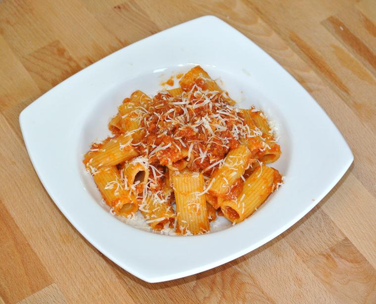 Receta de Pasta Boloñesa vegana