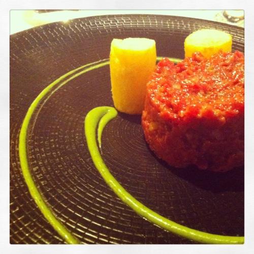 Steak Tartare picado a cuchillo perfecto