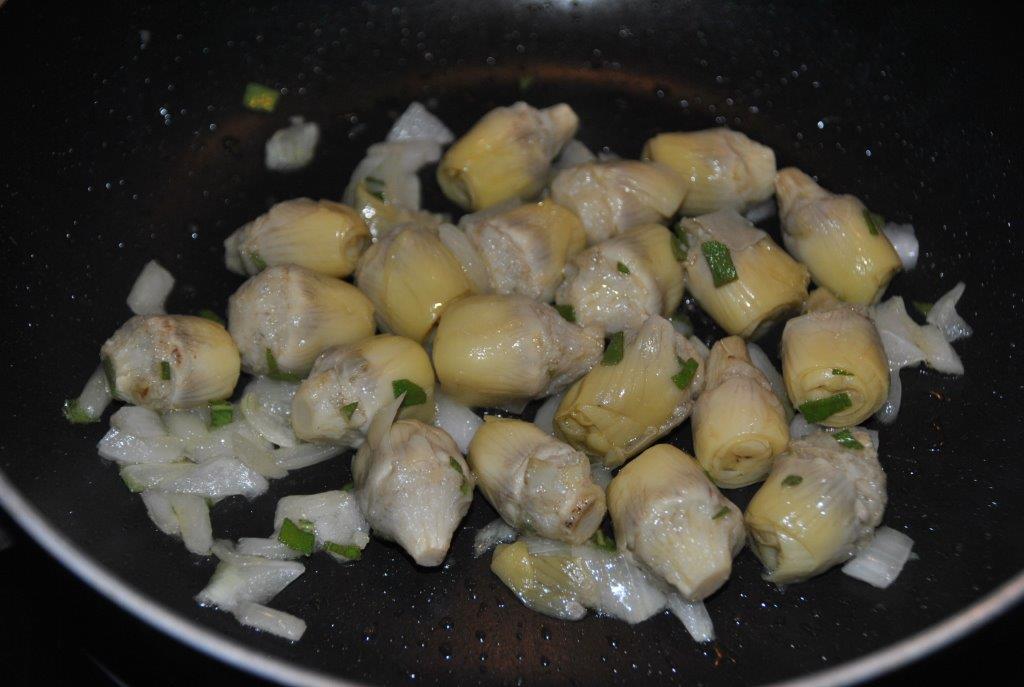 Corazoncitos alcachofas rilletes oca