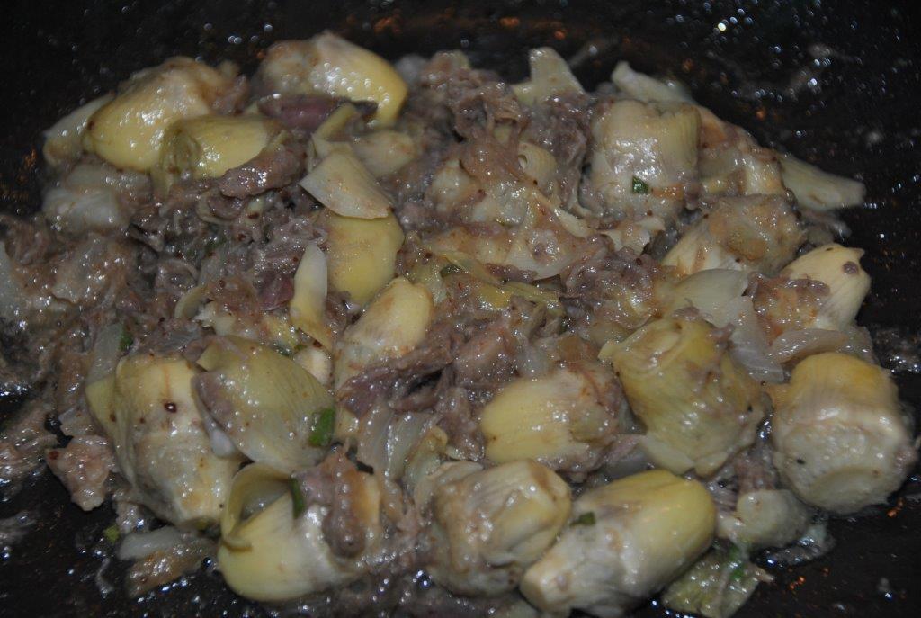 Corazoncitos alcachofas rilletes oca