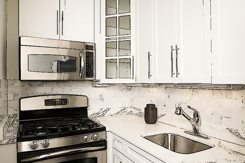 COCINA PEQUEÑA CONTORNOS