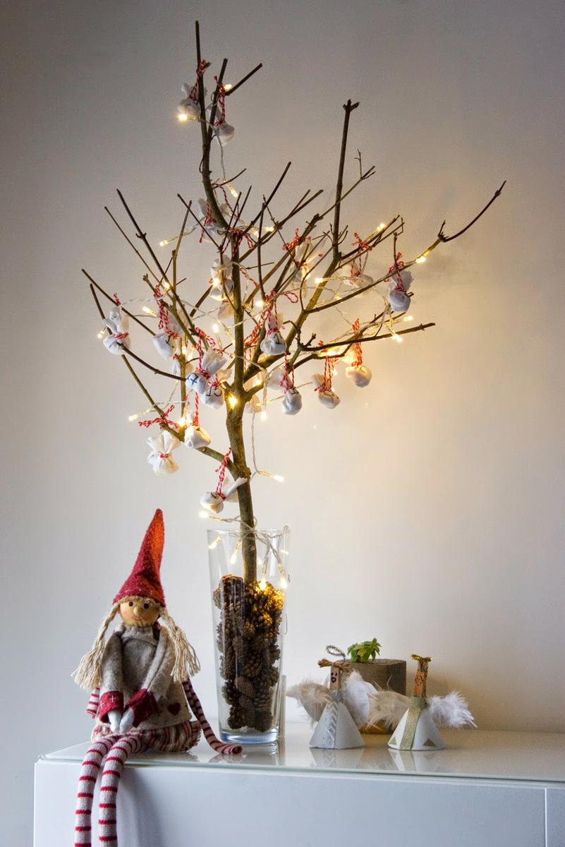 Diy calendario de adviento hecho con rama11