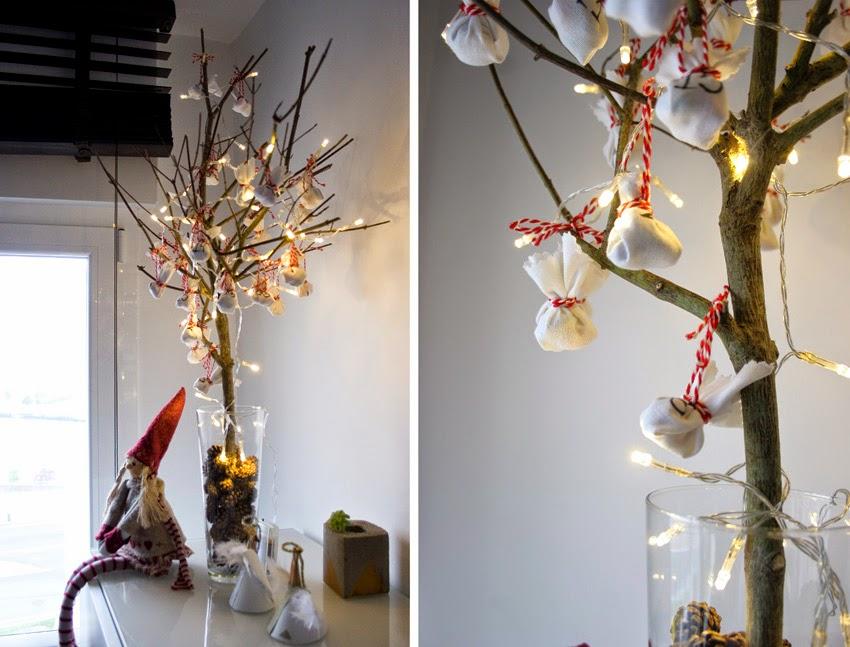 Diy calendario de adviento hecho con rama12