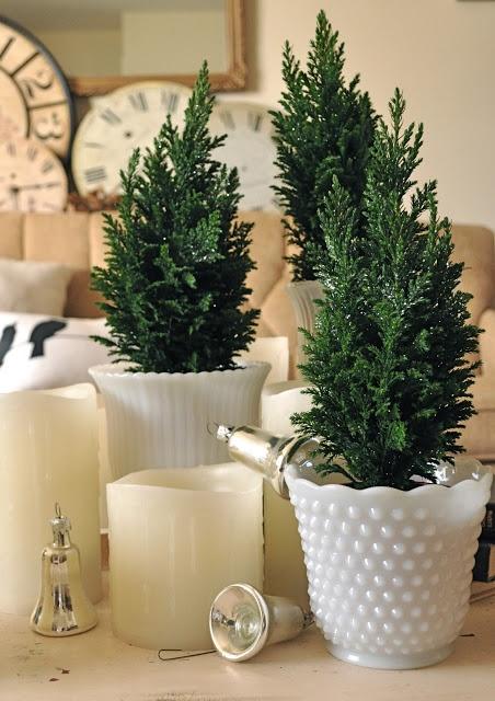 Decorar en blanco en Navidad