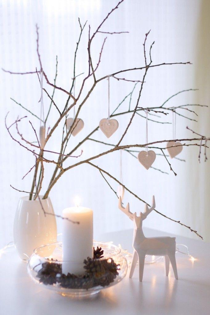 Decorar en blanco en Navidad