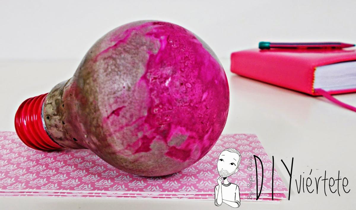 DIY-ideas-decoración-cemento-bombilla- (2)