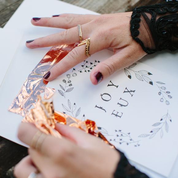 Diy navideño tajeta Free People