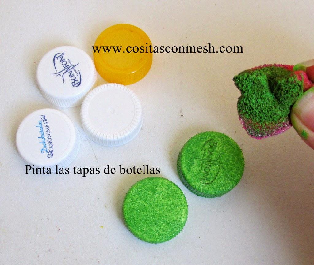 reciclar-tapas-navidad-arbolito