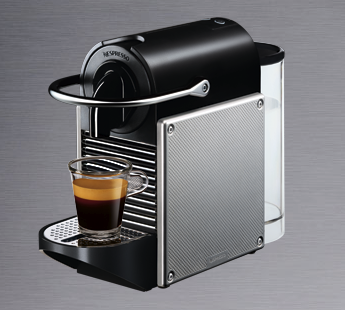 Nespresso Pixie de color negro