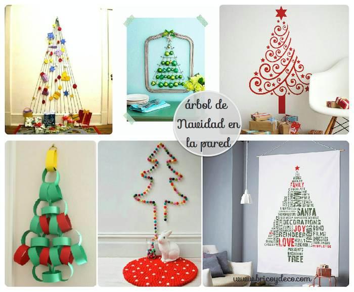 arboles-de-navidad-en-la-pared