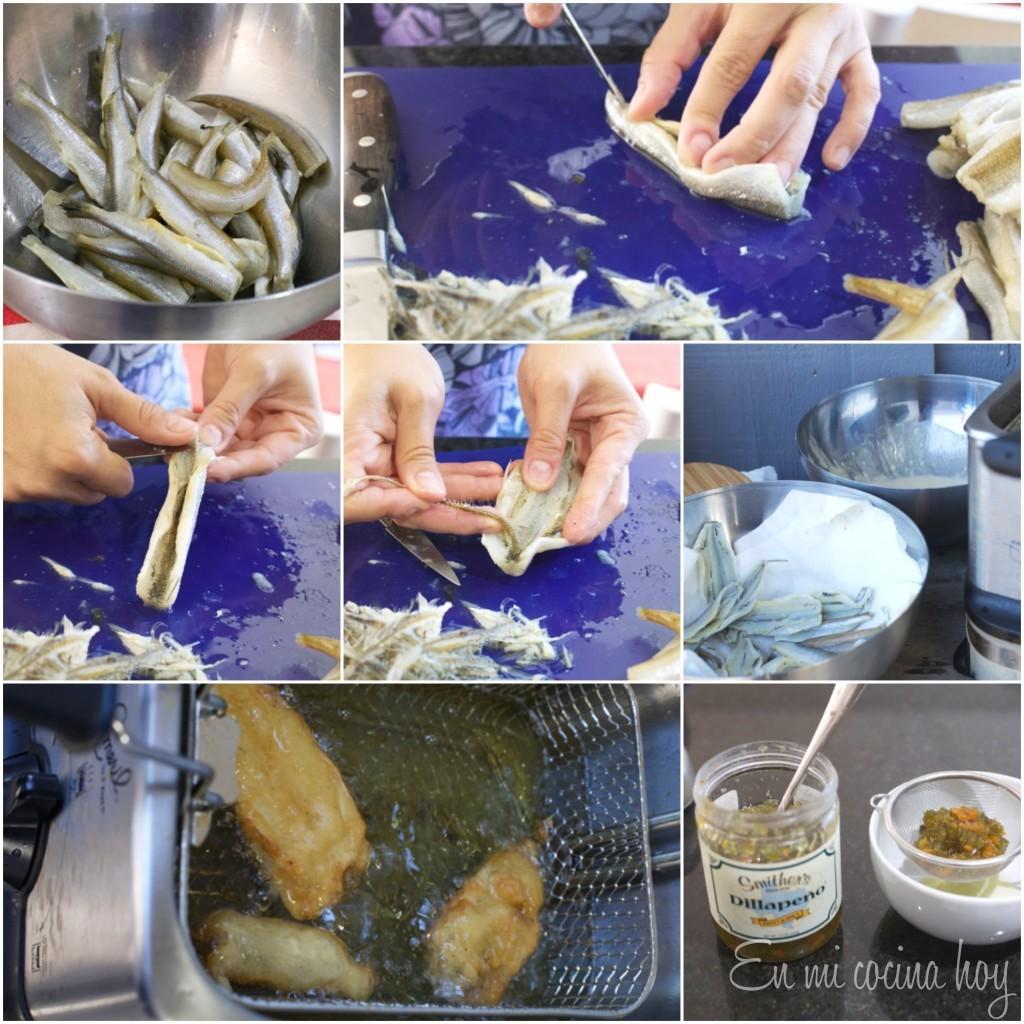 Receta pejerreyes fritos