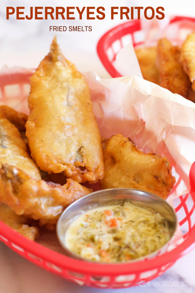 Pejerreyes fritos / Fried Smelts