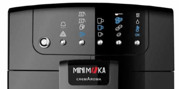 MiniMoka CM-4578: panel de control