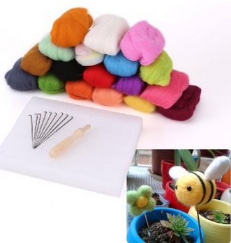 lana para enfieltrar