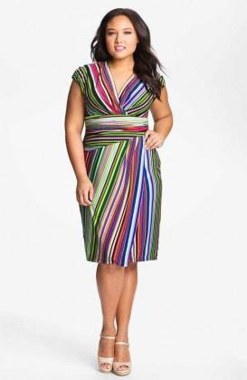 vestido lineas verticales