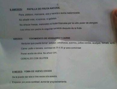 Aquí el huevo con 8 meses y en otra con 10. ¿Quien tiene razón?