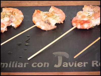Piruletas de rape y langostinos 001 Piruletas de rape y langostinos