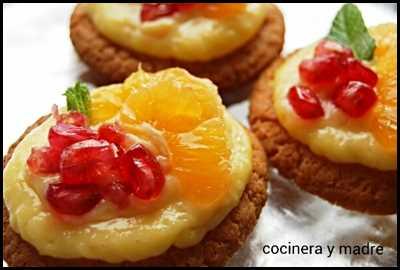 Galletas con crema de mandarina 002 Galletas con crema de mandarina