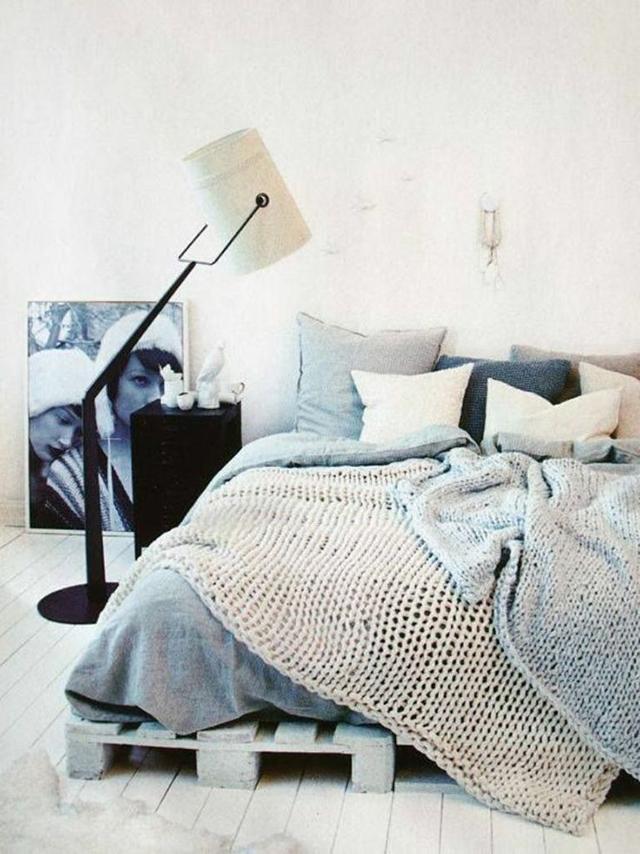 Mantas de punto en el dormitorio - Knit blankets in the bedroom_04