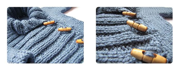 chaqueta bebe DIY 2 Cómo hacer una chaqueta de bebé a dos agujas DIY 