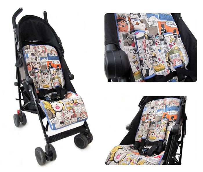 colchoneta carro DIY 13 Cómo hacer una colchoneta para silla de paseo DIY 