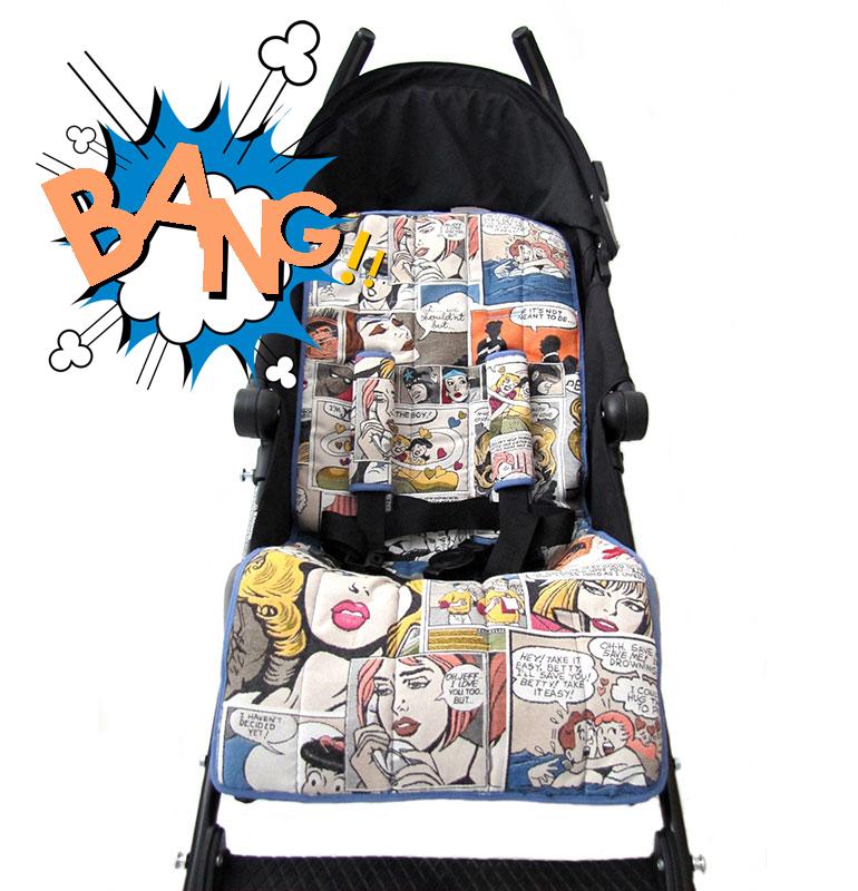 colchoneta carro DIY 12 Cómo hacer una colchoneta para silla de paseo DIY 