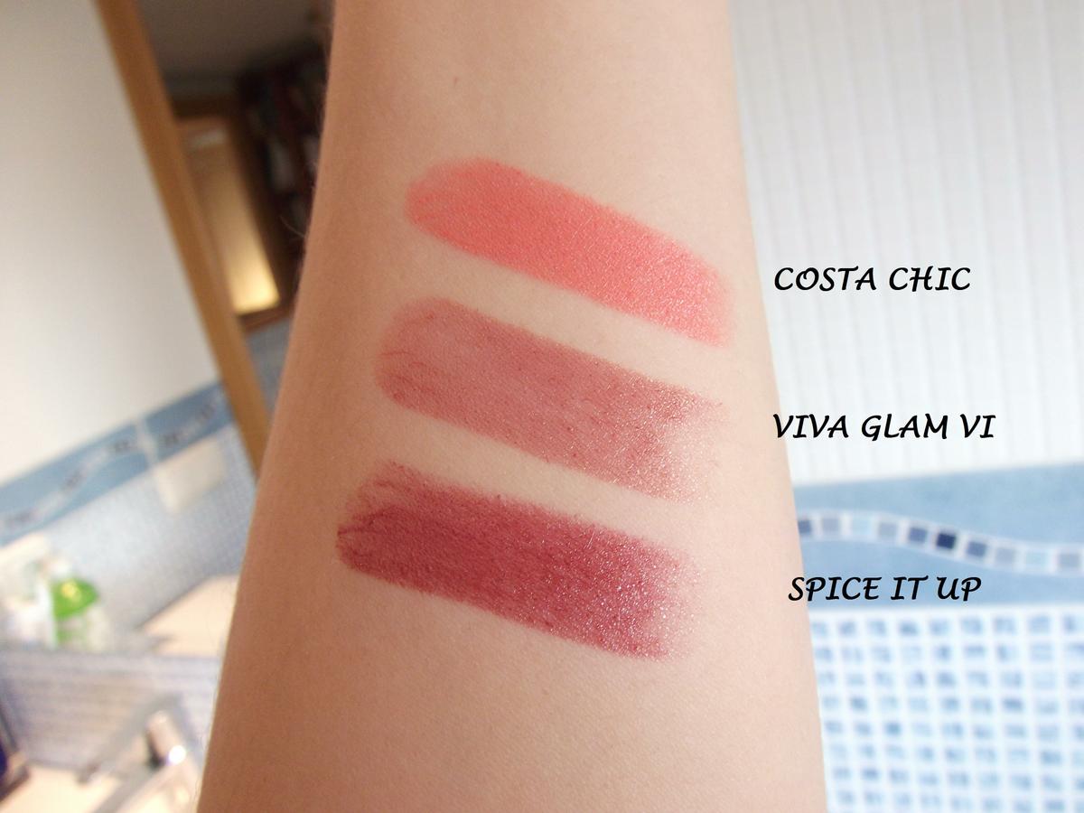 Luz natural mac spice it up viva glam VI costa chic